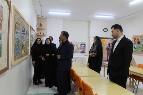 بازدید معاون توسعه و منابع استانداری از مجتمع کانون پرورش فکری کودکان و نوجوانان استان آذربایجان شرقی