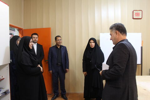 بازدید معاون توسعه و منابع استانداری از مجتمع کانون پرورش فکری کودکان و نوجوانان استان آذربایجان شرقی