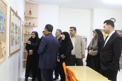 بازدید معاون توسعه و منابع استانداری از مجتمع کانون پرورش فکری کودکان و نوجوانان استان آذربایجان شرقی
