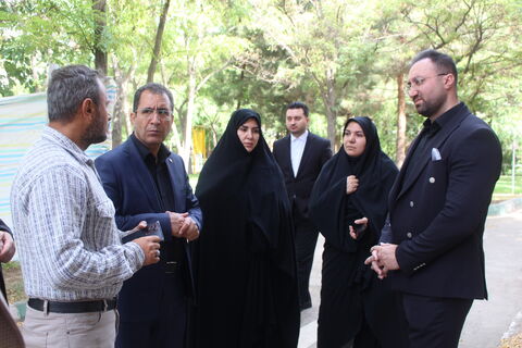 بازدید معاون توسعه و منابع استانداری از مجتمع کانون پرورش فکری کودکان و نوجوانان استان آذربایجان شرقی