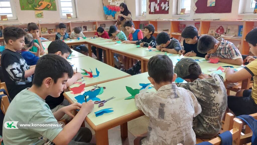 آغاز پرشور کارگاههای تابستانی با رنگ و بوی حسینی در کانون گرگان۲