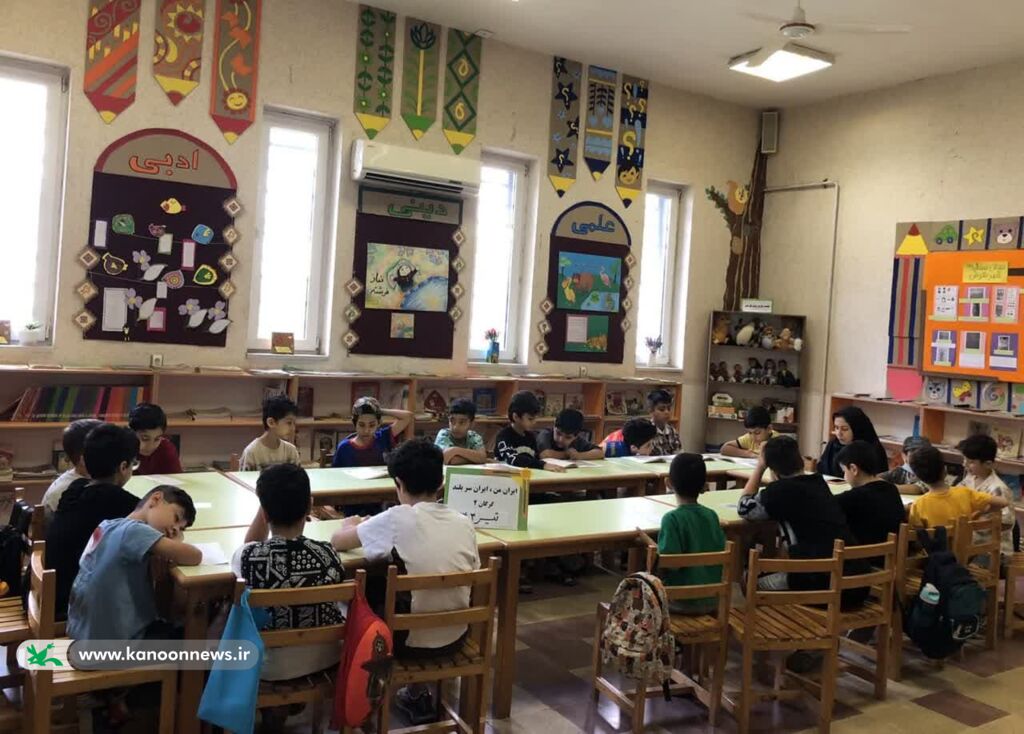 آغاز پرشور کارگاههای تابستانی با رنگ و بوی حسینی در کانون گرگان۲