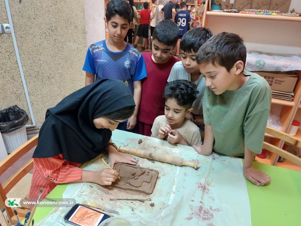 آغاز پرشور کارگاههای تابستانی با رنگ و بوی حسینی در کانون گرگان۲