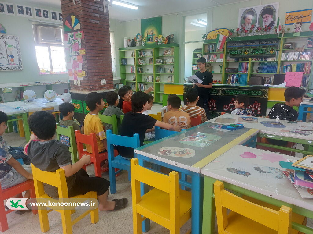 استمرار گردهمایی کودکان عاشورایی در مراکز کانون استان بوشهر