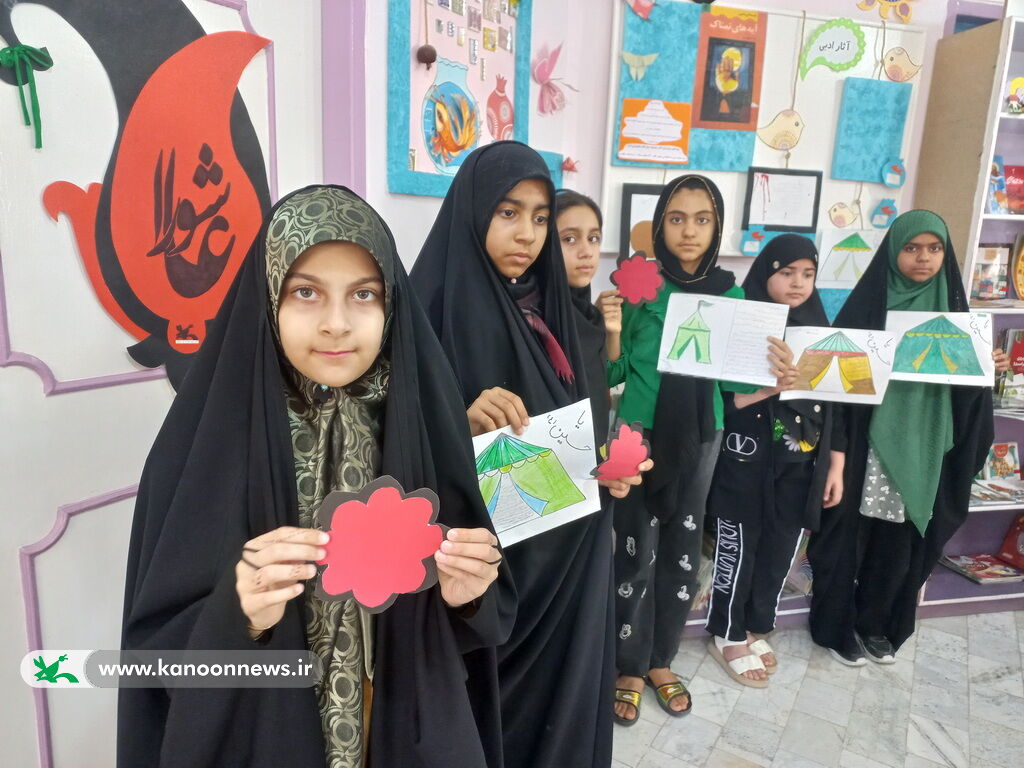 استمرار گردهمایی کودکان عاشورایی در مراکز کانون استان بوشهر