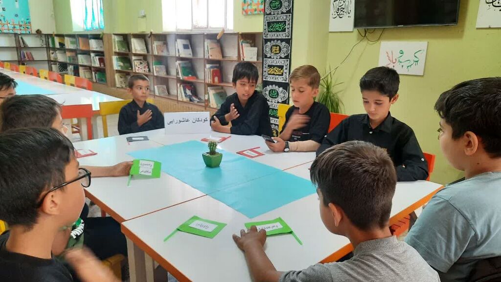 گردهمایی کودکان عاشورایی در مراکز کانون همدان برگزار شد