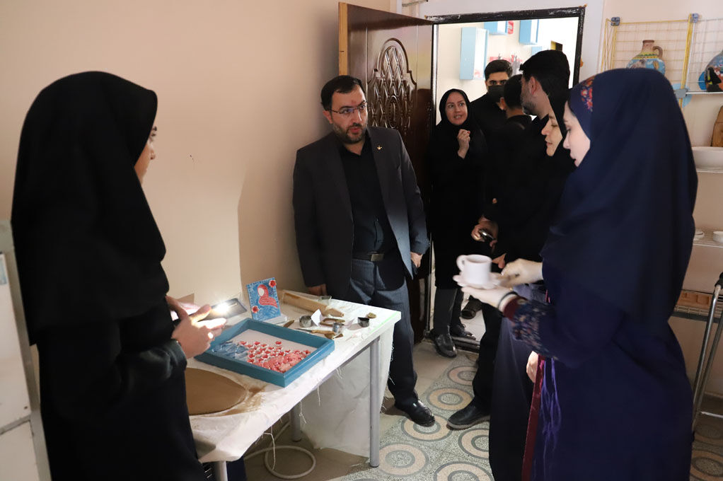 مدیرعامل کانون از مرکز فرهنگیهنری شماره ۵ اردبیل بازدید کرد