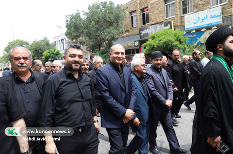 حضور مدیرعامل کانون در آیین‌های عزاداری محرم در اردبیل