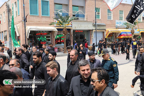 حضور مدیرعامل کانون در آیین‌های عزاداری محرم در اردبیل