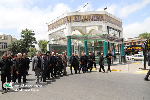 حضور مدیرعامل کانون در آیین‌های عزاداری محرم در اردبیل