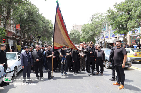 حضور مدیرعامل کانون در آیین‌های عزاداری محرم در اردبیل