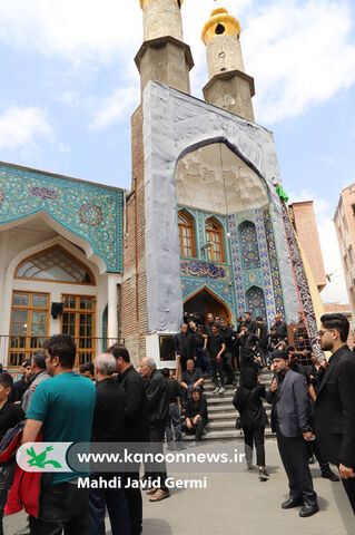 حضور مدیرعامل کانون در آیین‌های عزاداری محرم در اردبیل