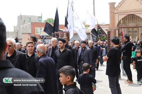 حضور مدیرعامل کانون در آیین‌های عزاداری محرم در اردبیل