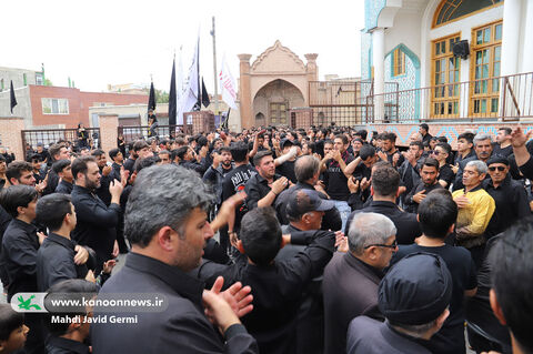 حضور مدیرعامل کانون در آیین‌های عزاداری محرم در اردبیل
