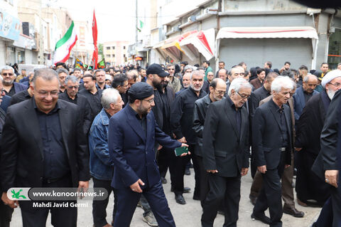 حضور مدیرعامل کانون در آیین‌های عزاداری محرم در اردبیل