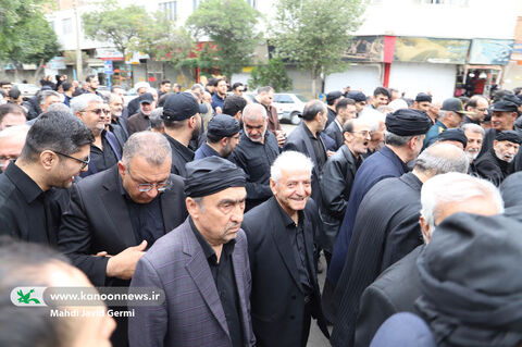 حضور مدیرعامل کانون در آیین‌های عزاداری محرم در اردبیل