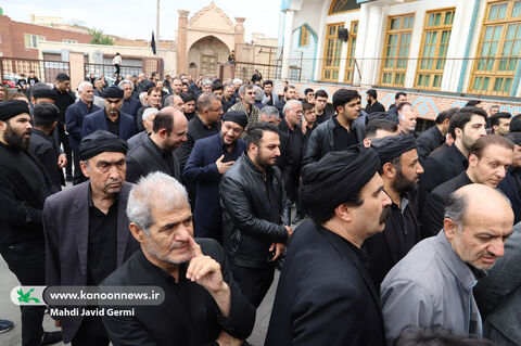 حضور مدیرعامل کانون در آیین‌های عزاداری محرم در اردبیل