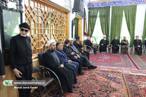 حضور مدیرعامل کانون در آیین‌های عزاداری محرم در اردبیل