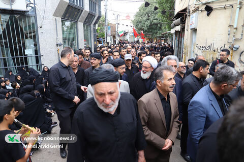 حضور مدیرعامل کانون در آیین‌های عزاداری محرم در اردبیل