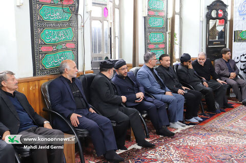 حضور مدیرعامل کانون در آیین‌های عزاداری محرم در اردبیل