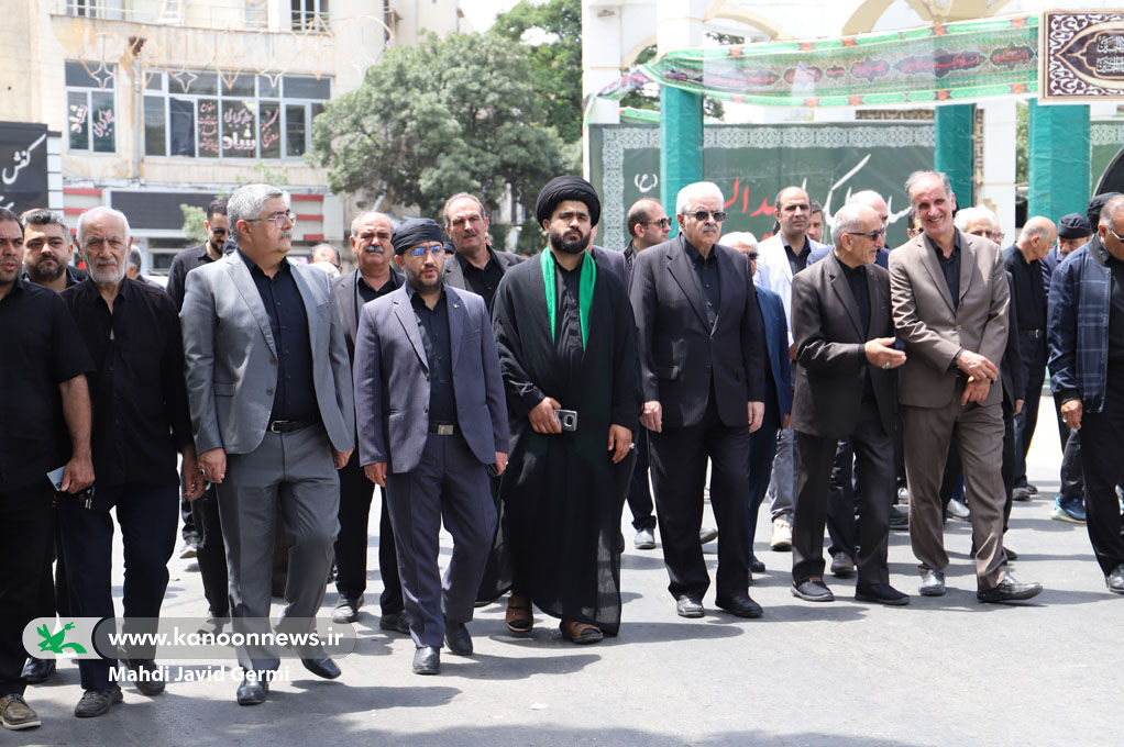 حضور مدیرعامل کانون پرورش فکری در آیینهای عزاداری محرم در اردبیل