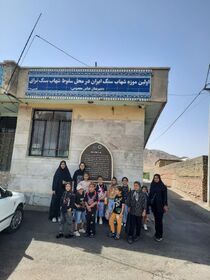 اردوی علمی آموزشی اعضای کانون استان مرکزی در موزه شهاب سنگها