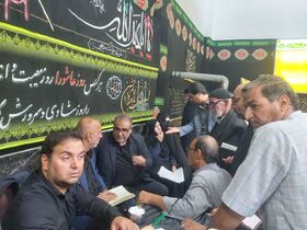 برپایی میز خدمت کانون پرورش فکری در شهر آشتیان