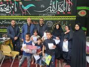 برپایی میز خدمت کانون پرورش فکری در شهر آشتیان
