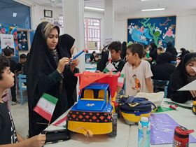 سومین گردهمایی کودکان عاشورایی به یاد شهدای کودک و نوجوان در اردکان برگزار شد