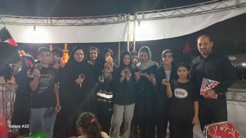 موکب فرهنگی کانون خوزستان در یادمان «شب‌های بین‌الحرمین» اهواز