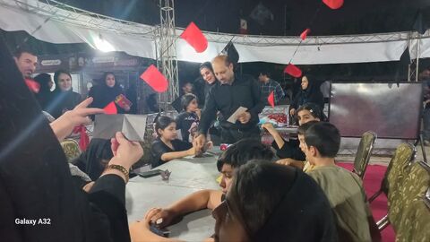 موکب فرهنگی کانون خوزستان در یادمان «شب‌های بین‌الحرمین» اهواز
