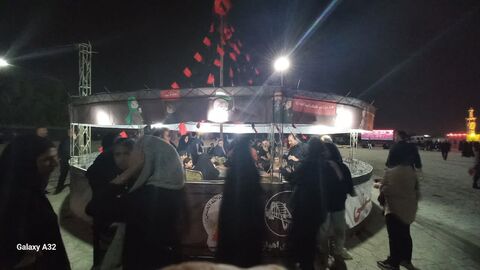 موکب فرهنگی کانون خوزستان در یادمان «شب‌های بین‌الحرمین» اهواز
