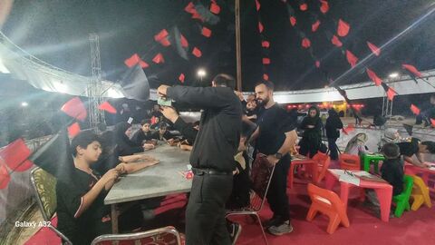 موکب فرهنگی کانون خوزستان در یادمان «شب‌های بین‌الحرمین» اهواز