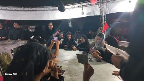 موکب فرهنگی کانون خوزستان در یادمان «شب‌های بین‌الحرمین» اهواز