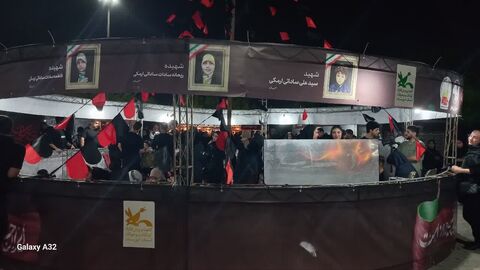 موکب فرهنگی کانون خوزستان در یادمان «شب‌های بین‌الحرمین» اهواز