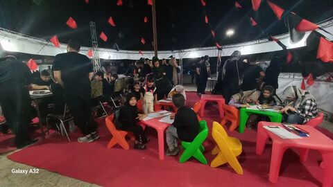 موکب فرهنگی کانون خوزستان در یادمان «شب‌های بین‌الحرمین» اهواز