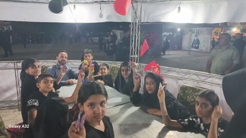 موکب فرهنگی کانون خوزستان در یادمان «شب‌های بین‌الحرمین» اهواز