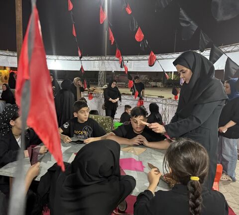 موکب فرهنگی کانون خوزستان در یادمان «شب‌های بین‌الحرمین» اهواز