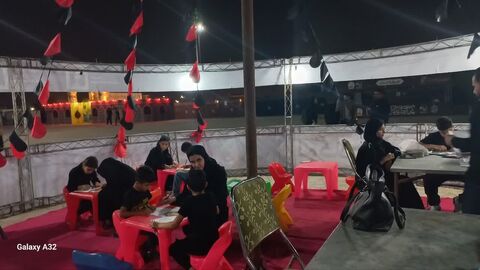 موکب فرهنگی کانون خوزستان در یادمان «شب‌های بین‌الحرمین» اهواز