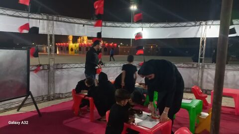 موکب فرهنگی کانون خوزستان در یادمان «شب‌های بین‌الحرمین» اهواز
