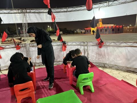 موکب فرهنگی کانون خوزستان در یادمان «شب‌های بین‌الحرمین» اهواز
