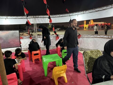 موکب فرهنگی کانون خوزستان در یادمان «شب‌های بین‌الحرمین» اهواز
