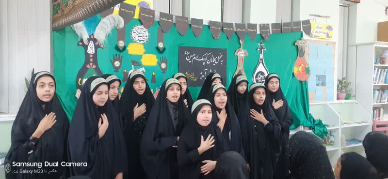 نذر کودکانه سردار شش ماهه توسط اعضای کانون استان مرکزی