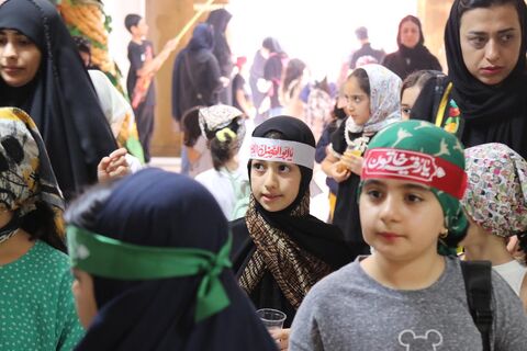 کانون پرورش فکری مازندران  در سوگ محرم