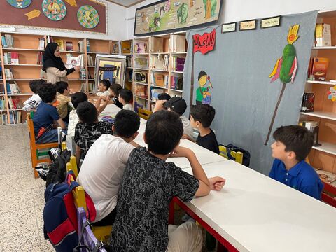 کانون پرورش فکری مازندران  در سوگ محرم