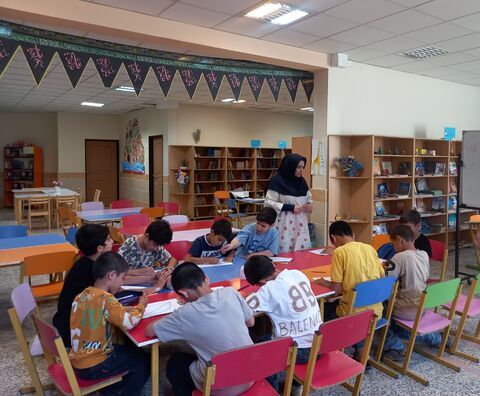 گزارش تصویری هم‌نوایی با محرم در مراکز فرهنگی و هنری کانون استان قزوین