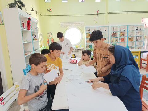 گزارش تصویری هم‌نوایی با محرم در مراکز فرهنگی و هنری کانون استان قزوین