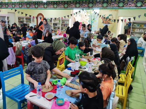 گزارش تصویری هم‌نوایی با محرم در مراکز فرهنگی و هنری کانون استان قزوین