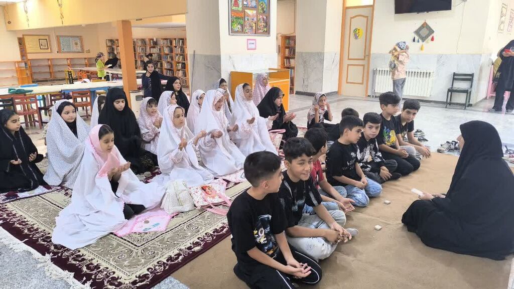 آیین بزرگداشت حضرت قاسم (ع) در مرکز شماره ۳ کرمانشاه