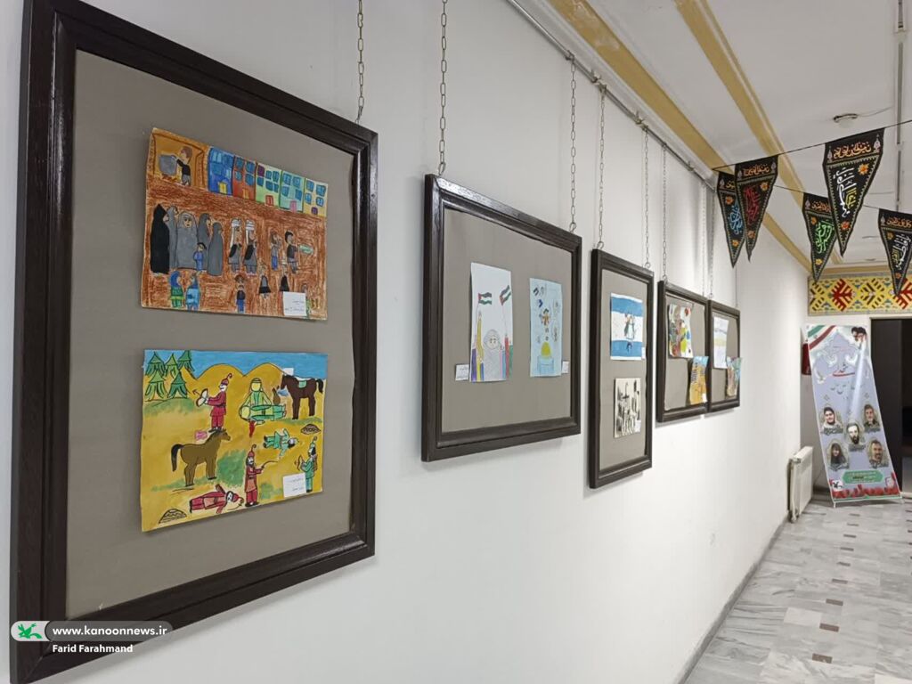 نمایشگاه نقاشی اعضا با موضوع محرم در ادارهکل کانون سیستان و بلوچستان برپا شد